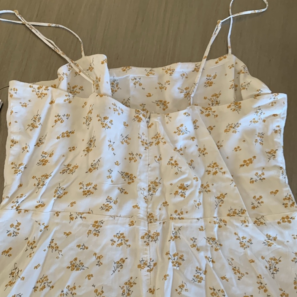 Volcom read the room dress summer floral print summer dress SZ M NWT - Picture 5 of 6
